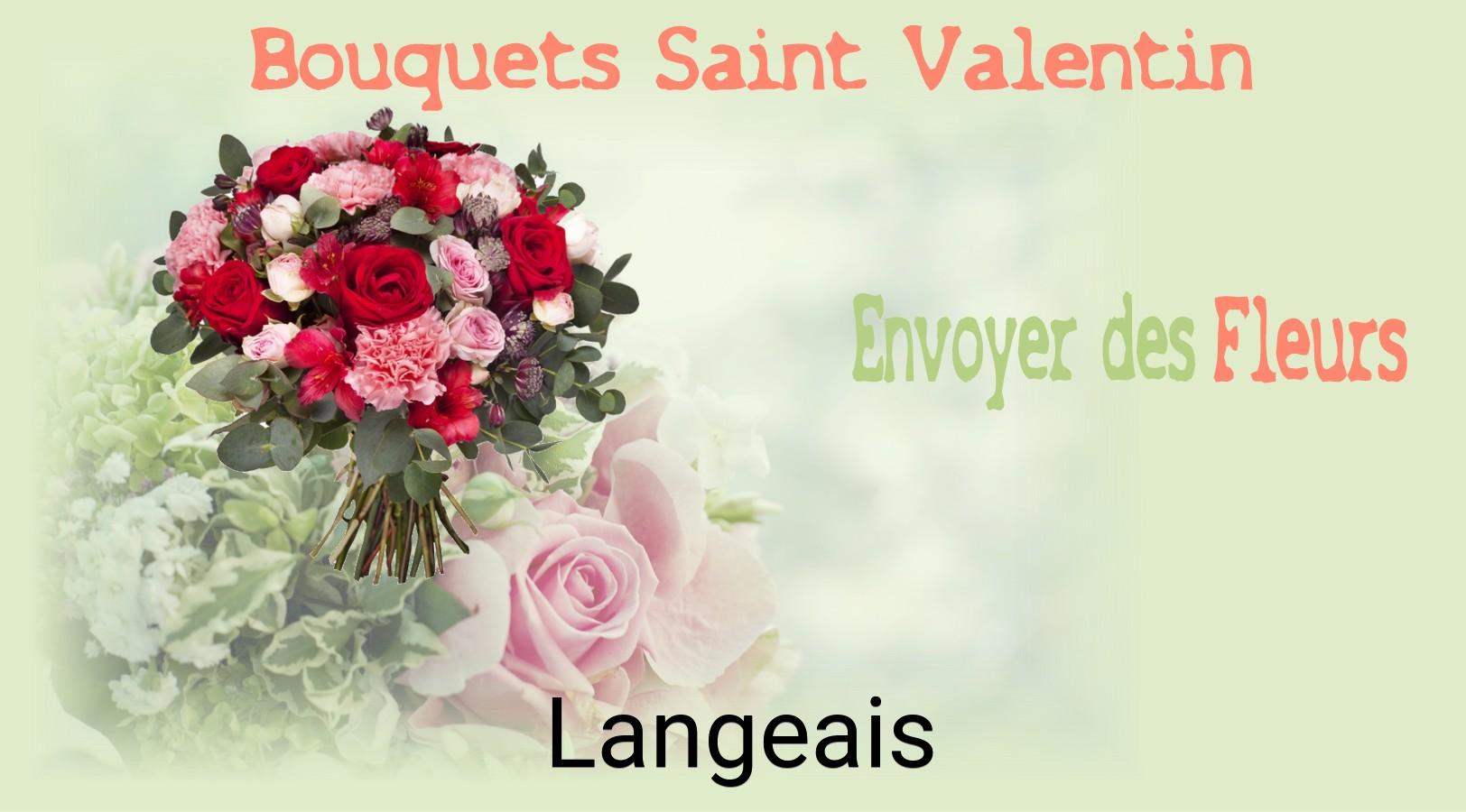 Roses de Saint-Valentin livrées à Langeais
